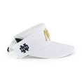 thumbnail image 4 of Men's '47 White Notre Dame Fighting Irish Melbourne brrr- Adjustable Visor, 4 of 4