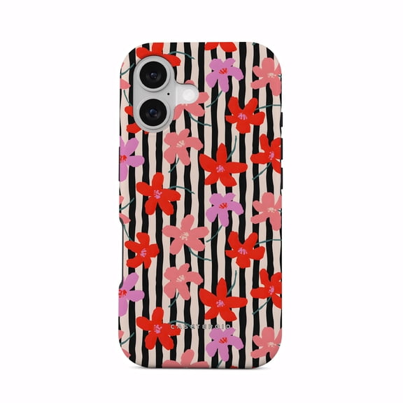 CASETEROID Tough Case for iPhone 17 – Dual-Layer Protection, Shockproof [Compatible with MagSafe] – Bloomline Case