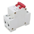 thumbnail image 4 of Circuit Protection Air Switch, DC 500V Easy To Install 2P Circuit Breaker 4KA Breaking Capacity Wear Resistant Safe Operation  For Electrical Equipments 25A, 4 of 8