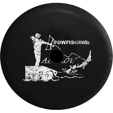 2018 2019 Wrangler JL Bowfishing Aim Low Fishing Boating Archery Lights Spare Tire Cover Jeep RV 33 InchBack up (Best Compact Camera In Low Light 2019)