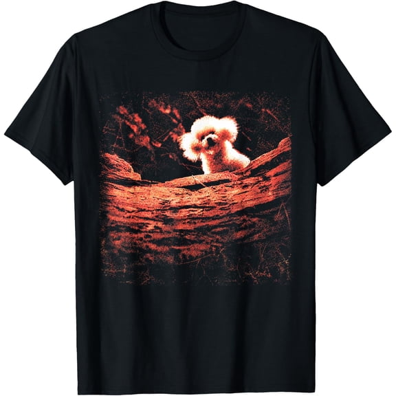 A Little Lamb in the Killer Silence Cute Poodle Horror Movie T-Shirt Unisex S-5XL Hot Trending Shirt Birthday Gift