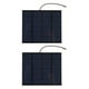 thumbnail image 2 of Pequeño Panel Solar, Panel Solar Estable De Silicio Monocristalino Eficiente 2PCS 1.5W 6V Para Cámara, 2 of 7