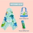 thumbnail image 3 of Kids Hooded Beach Towel for Boys and Girls, 100% Cotton Hooded Bath Towel with Snap Front, Perfect for Beach, Pool, and Bath Time Towel for Kids (Dinosaur), 3 of 4