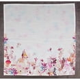 thumbnail image 2 of Vargottam Luxury Collection Linge de Table pour Souper, Serviette en Coton Décorative, Tissu Imprimé, Serviettes Réutilisables, Ensemble de 12, 20 X 20 - Fleur Aquarelle, 2 of 6
