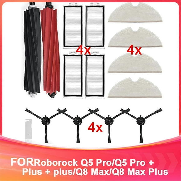 Accessories Kit Replacement Parts for Roborock Q5 Pro/Q5 Pro +Plus