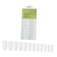 thumbnail image 2 of 240 puntas de unas postizas transparentes para mujeres y niñas para extensión de unas Ovalado claro, 2 of 8