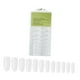 thumbnail image 2 of 240 Uds Puntas de Uñas Yuyangstore Manicura Artificial Ovalado Transparente, 2 of 8