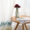 thumbnail image 3 of Window Curtain Wave Embroidery Decorative Voile Curtain Sheer Curtain for Home, 3 of 9
