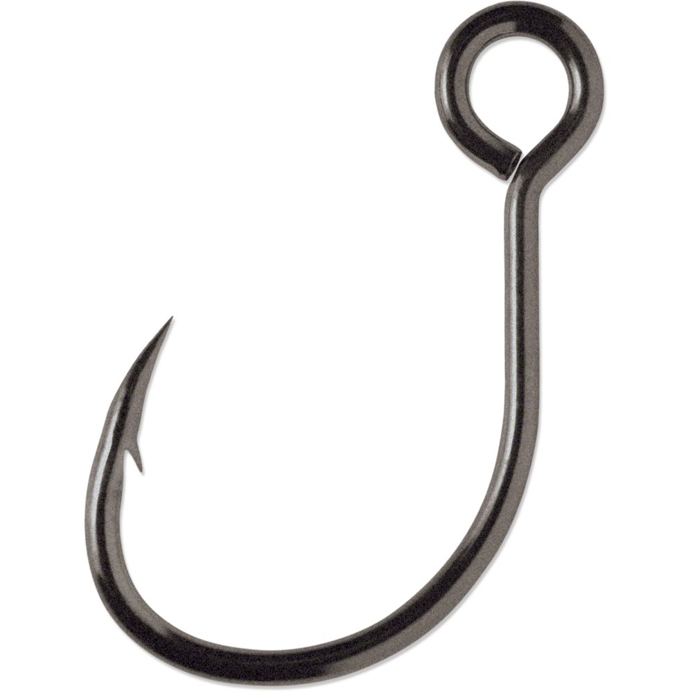 VMC 7237CB1/0PP Inline Single Hook Size 1/0 Needle Point Extra Wide