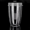 thumbnail image 2 of Replacement Cups For Nutribullet (tall - 24-once) By Preferred Parts | Premium Replacement Parts And Accessories For Nutribullet (pack Of 2), 2 of 5