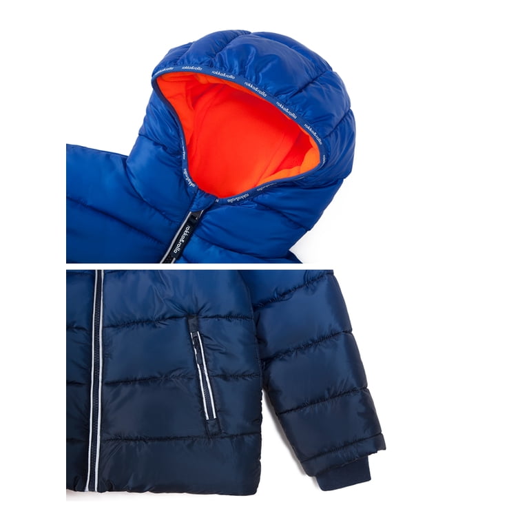 Rokka & Rolla Boys' Heavy Winter Puffer Jacket photo 8