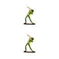 thumbnail image 1 of QualitChoice Exquisite Frog Decoration For Stylish Home Accents Unique Style Home Decoration Baseball Frog 2Set, 1 of 6