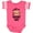 Football Pink and White, variant on Inktastic Monkey I Love Hanging out with My Gigi Boys or Girls Baby Bodysuit