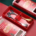 thumbnail image 2 of Wosthever 2 Pieces Christmas Coffee Spoons Ice Bar Cream Scoops Hotel Teaspoons Supplies Kitchen Home Party Stirring Tea Kits de decoración para fiestas No.2, 2 of 5