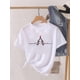 thumbnail image 2 of Camiseta de manga corta con estampado de árbol para mujer, blusa bonita de los años 90, ropa de Navidad, camiseta estampada, 2 of 5