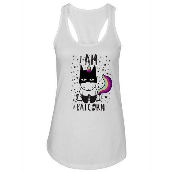 I Am A Baticorn. Tank Women -Image by Shutterstock, Female x-Small