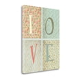 thumbnail image 1 of 29" x 37" Shabby Chic Love By Tara Moss - Print on Canvas Fabric Multi-Color, 1 of 2
