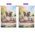 thumbnail image 2 of Happy Mother's Day Papillon with Sweets and Flowers at a Picnic House Flag 28x40in Double Sided Pap Butterfly Dog Lover Outdoor Decor - 13005, 2 of 5