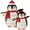 Red, variant on Best Choice Products 2-Piece Lighted 3ft Pop-Up Penguin Family Outdoor Christmas Decoration w/ 150 LED Lights - Red