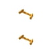 thumbnail image 1 of Vogacara Metal 1/28 RC coche a prueba de golpes protector elegante reemplazo de juguete Protector parte accesorios reemplazo para Mini-Q oro Oro 2piezas, 1 of 6