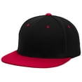 thumbnail image 2 of Pacific Headwear Premium P-Tec Flexfit Cap Es342 Black/Red S/M, 2 of 2