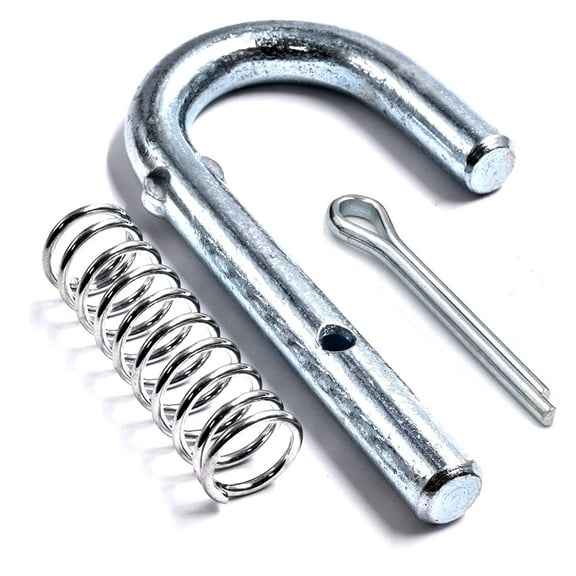 HD Switch Deck Release Pin & Spring w/ Zinc Upgrade for Cub Cadet MTD Troy-Bilt Craftsman Ryobi White Ryobi Yard Machines Ranch King Lawn Mower Tractor 747-1116 932-0306A 714-0470 917-04074 947-1116