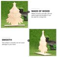 thumbnail image 4 of Miangastore Wood Plaque Blank Beige 10Pcs 6x5in, 4 of 8