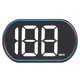 thumbnail image 2 of Medidor Velocidad Velocímetro Digital GPS KMH MPH HUD Reutilizable para Coche, 2 of 9