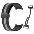 thumbnail image 1 of Bsvklp Correa Reloj Silicona para Galaxy Watch5/5 Pro/4/4 Classic (negro Gris), 1 of 9