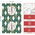 thumbnail image 3 of &nbsp;SOME THING Green Nutcrackers Tree Christmas Kitchen Towels Dish Towels, 18x26 Inch Gift Box Snowflake Winter Decoration Hand Towels Set of 2, 3 of 6