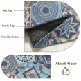 thumbnail image 2 of Boho Geometric Area Rug 4x6 Washable Rug Non Slip Country Tribe Abstract Ethnic Aesthetic Large Area Rug Indoor Floor Carpet for Entryway Bedroom Kitchen Living Room Home Office Dining Room Nursery, 2 of 8