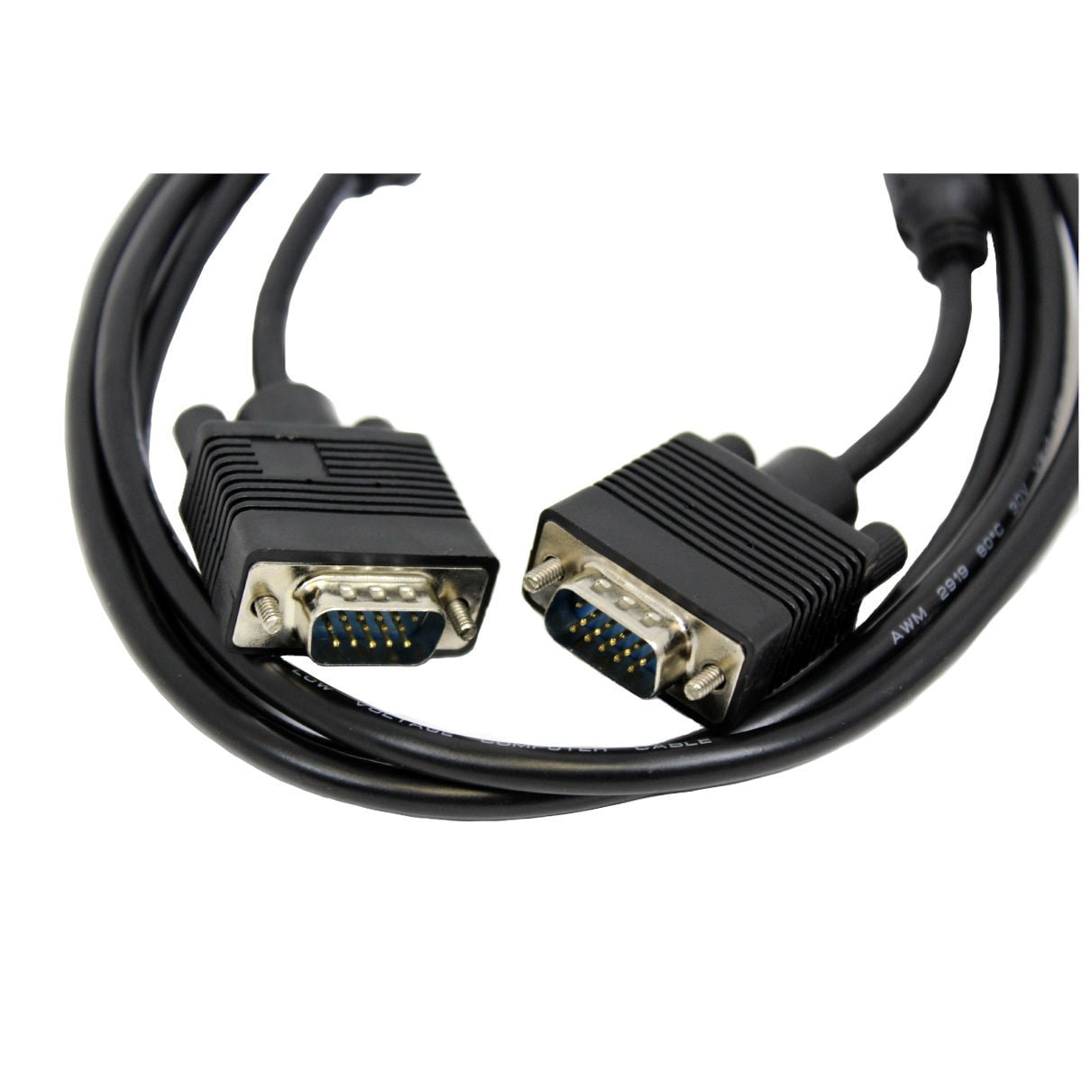 6ft VGA Cable HD DB15 Male to Male Black Walmart Canada