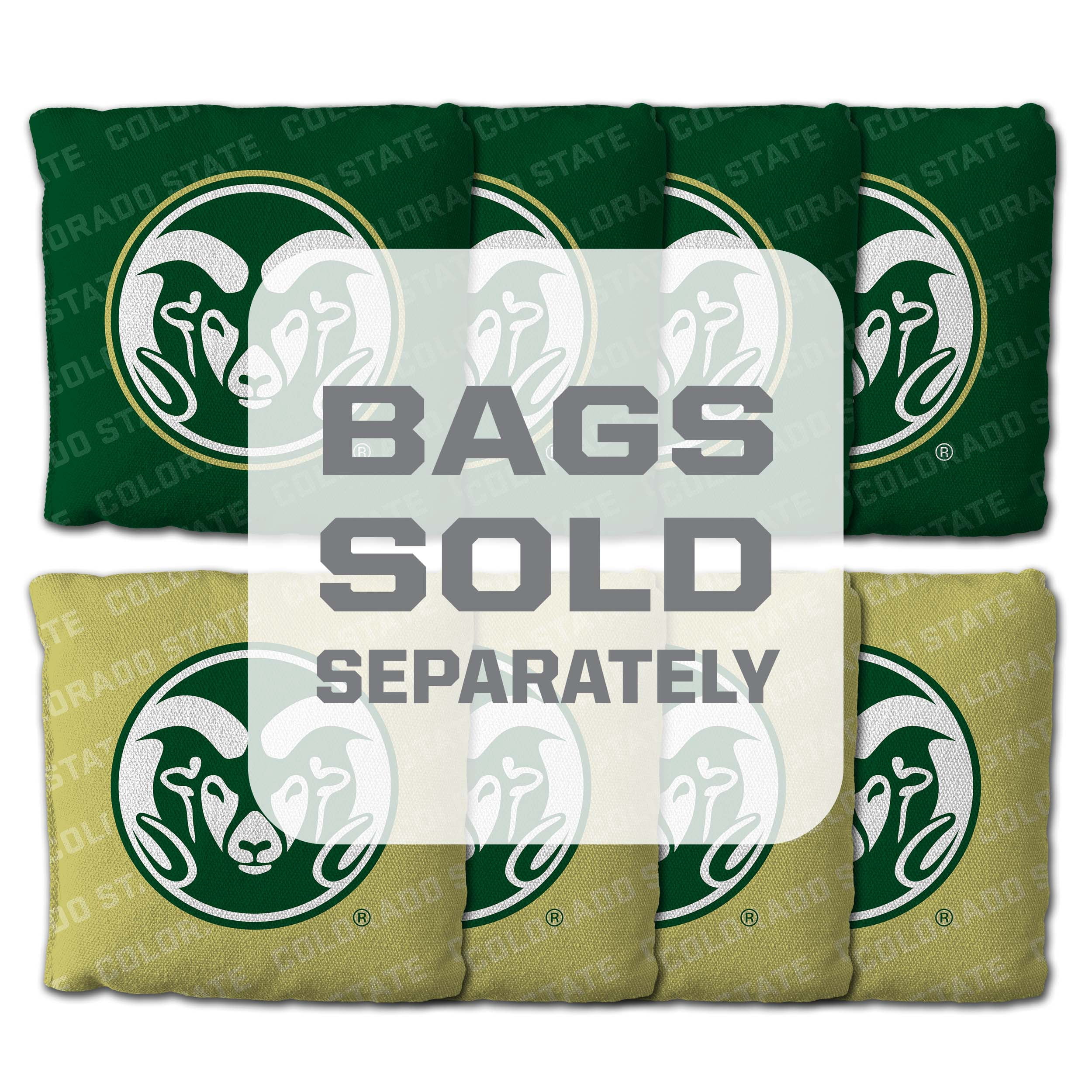 YouTheFan NCAA Colorado State Rams 2' x 3' Cornhole Game No Bags