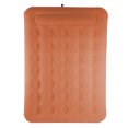 thumbnail image 2 of Pool Central 6.5' Double Size Orange Flocked Inflatable Air Mattress, 2 of 2
