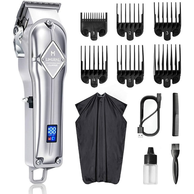 Limural Tondeuses à Cheveux pour Hommes Sans Fil Kit de Coupe de Cheveux