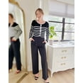 thumbnail image 3 of Pantalones de Pierna Ancha G4Free Negros Talle M Cintura 29" Bolsillos, 3 of 4