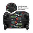 thumbnail image 2 of Fotbe Hand Drawn Colorful Fishes Funda Protectora para Equipaje, Antirrayones y Resistente a la Suciedad, Compatible con Maletas de 18 a 32 Pulgadas-Medium, 2 of 7