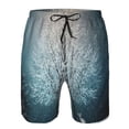 thumbnail image 3 of Saiise Winter Rabbit Print Men's Swim Trunks Hawaiian Bathing Suit Swimsuits Beach Shorts with Pockets-X-Large, 3 of 6