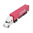 thumbnail image 4 of Container Truck Model, Container Truck Toy Exquisite Beautiful  For Above 3 Years Old For Ornaments For Decoration Pink, 4 of 8