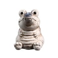 thumbnail image 4 of Mini figura de de arcilla cerámica para té, artesanías de terrario artesanales, hermoso recuerdo para decoración artística de coche, sala de, 4 of 8