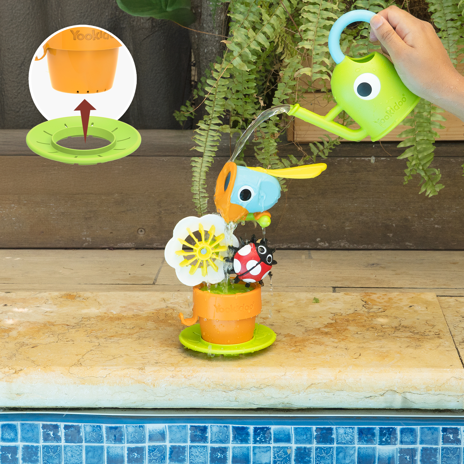 Yookidoo - Pour 'N' Spin Tipping Bird