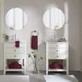 thumbnail image 2 of Ensemble de Serviettes en Coton Madison Park Signature 8 Pcs en Rouge Bordeaux, 2 of 9