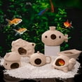 thumbnail image 4 of vnanda Aquarium Decor Fish Tank Shelter Exquisite Durable Unique Shape Ceramic Aquarium Landscaping Ornament Fish Tank Accessories, 4 of 8