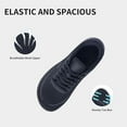 thumbnail image 5 of JOYFON Womens Wide Toe Box Running Sneakers Arch Support Orthotic Tennis Workout Athletic Walking Shoes for Plantar Fasciitis Foot Pain Relief US 6-11, 5 of 6