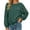 C591/Green, variant on XIYON Womens Sweatshirts Elegant Crewneck Long Sleeve Sweatshirt Loose Pullover Top Relaxed Fit Fall Outfits