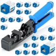 thumbnail image 1 of Herramienta de Terminación easyJACK Everest Media Solutions Azul con Conectores Keystone CAT6/5e en, 1 of 9