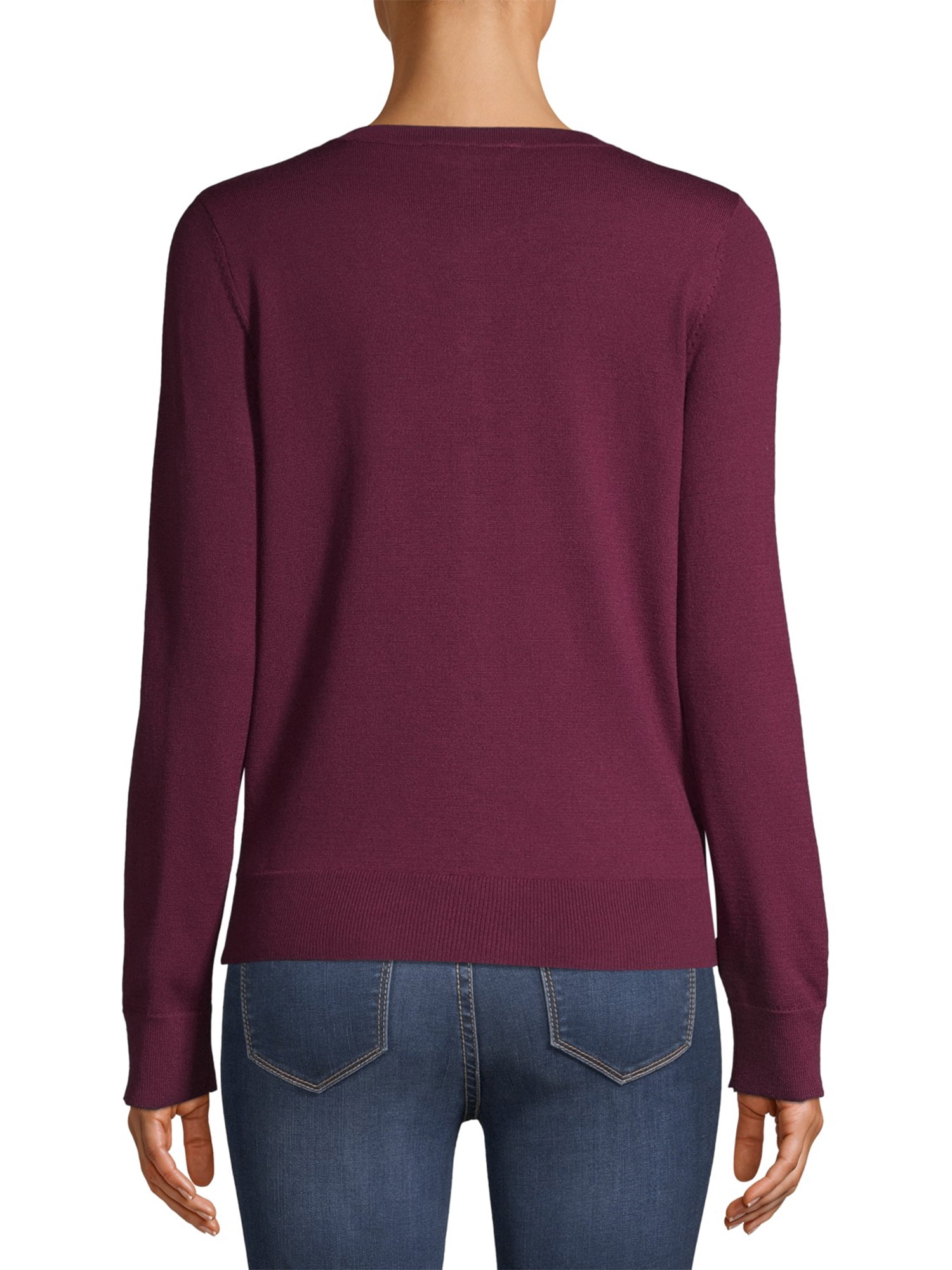 Time and Tru Women's Button Front Cardigan