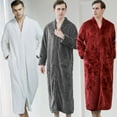 thumbnail image 4 of Peignoir Chaud et Confortable Peignoir en Flanelle pour Amateurs Épais Longs Pyjamas pour Hommes et Femmes, 4 of 6