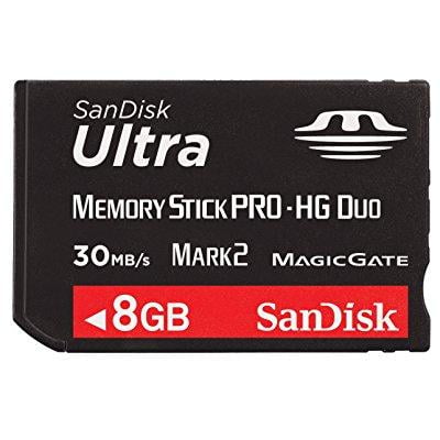UPC 619659037246 product image for sandisk flash 8 gb memory stick pro duo flash memory card sdmspdh-008g, black | upcitemdb.com