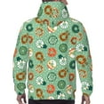 thumbnail image 7 of Sikiie Christmas Donuts Men's Hoodie, Essentials Hoodie, Sweatshirt, Pullover Hooded Sweatshirt for Men-XX-Large, 7 of 7